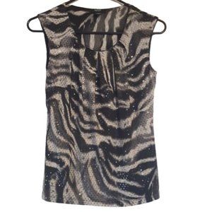 Alfani Animal Print Tank Size P/S